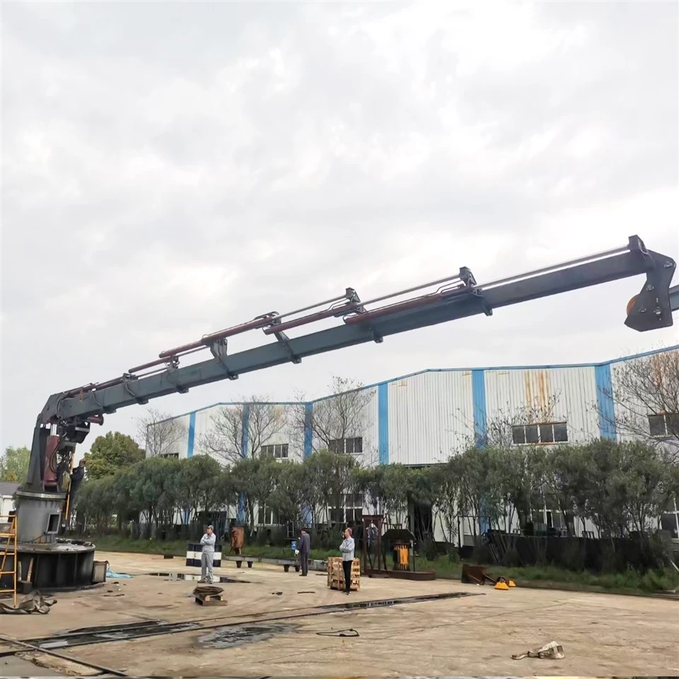 folding boom marine crane folding boom marine crane