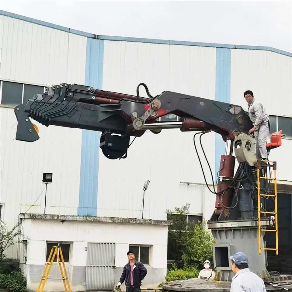 folding boom marine crane folding boom marine crane
