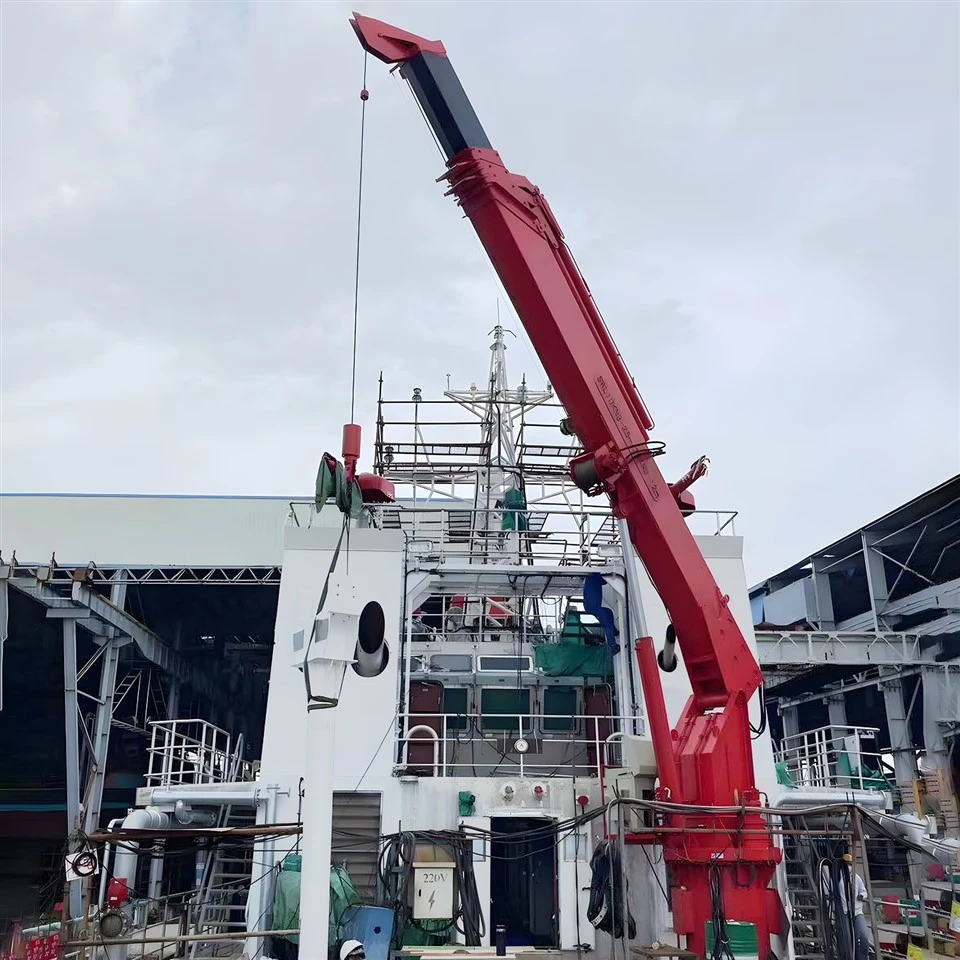 marine deck crane marine deck crane