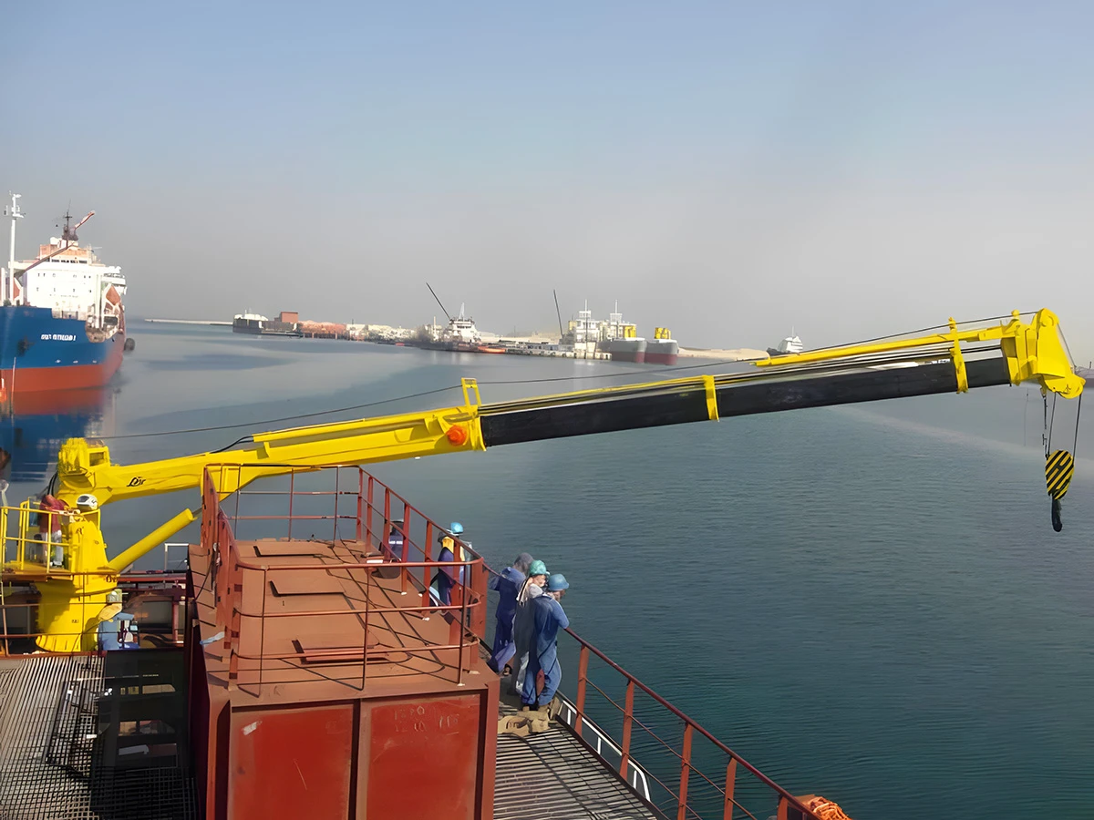 marine deck crane marine deck crane