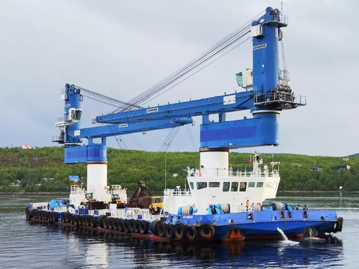 Eccentric Deck Crane Eccentric Deck Crane